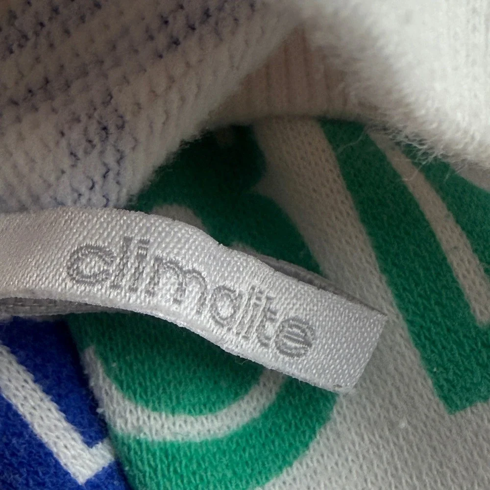 Adidas StellaSport Kids Joggers White Multicolor Logo Print Sweatpants AI8587 XS